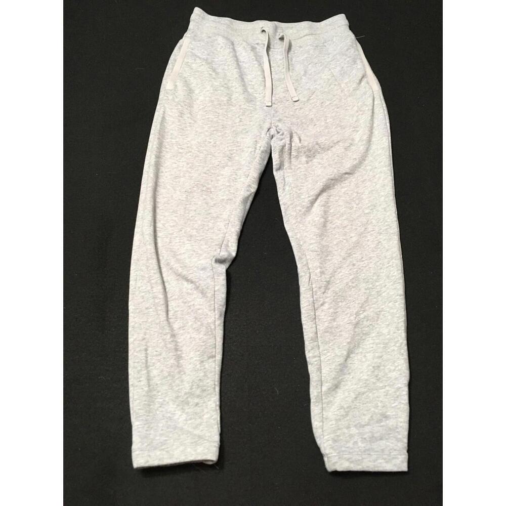32 DEGREES HEAT Women Sweat Pants Heather Grey Pull On French Terry small